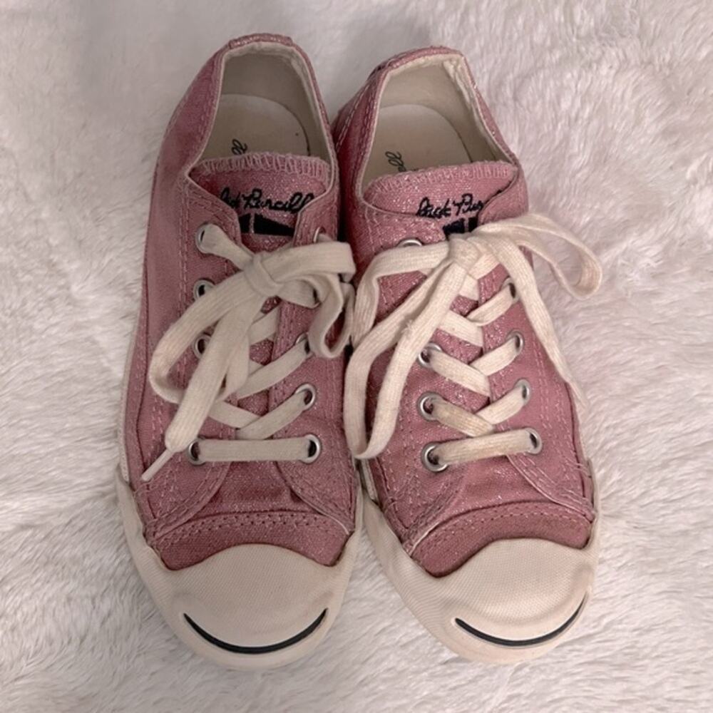 Converse Jack Purcell Girls 1 Pink Glitter
